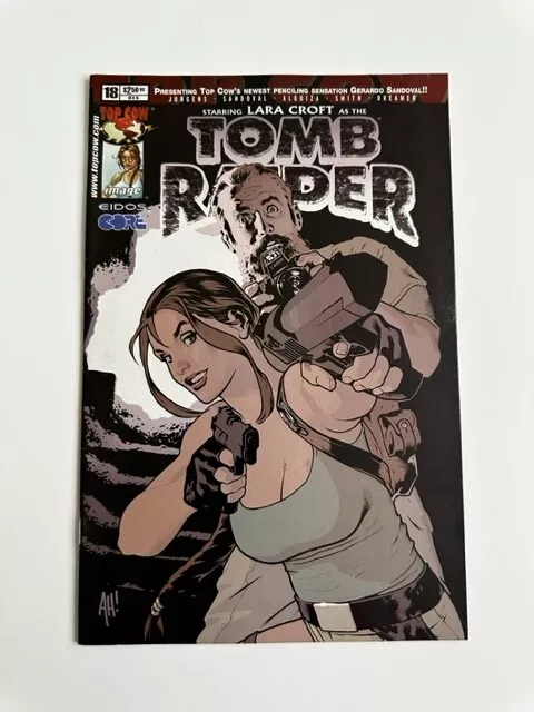 TOMB RAIDER #18 (2001) Adam Hughes Cover Image Comics Top Cow Lara Croft