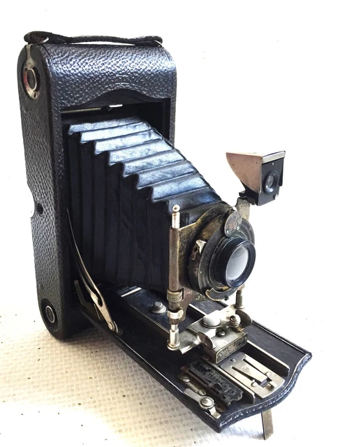 KODAK À SOUFFLET SIX-20 EASTMAN ROCHESTER N.Y Pronto - Appareil photo vintage EUR 30,00