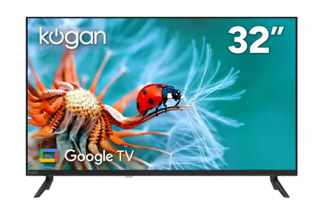 Kogan 32" LED Smart Google TV - R98V, 32 Inch, TVs