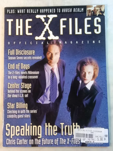 The X Files Magazine Vol 1 No 12 Official 1999 Anderson Duchovny USA