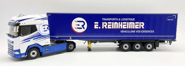 MARGE MODELS - Pré-Order - Camion solo de couleur Blanc - RENAULT T 4x2