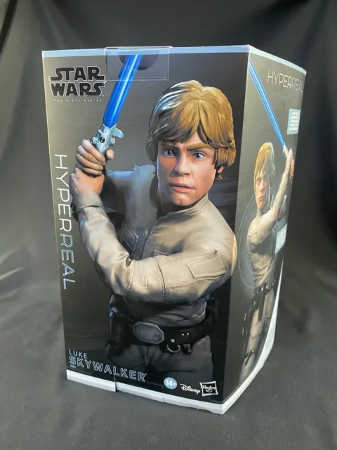 Figurine Luke Skywalker Star Wars Edition Collector Black Series Hyperreal NEUF