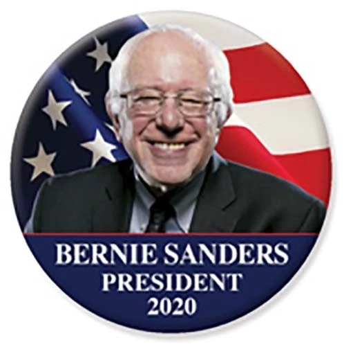 2020 Bernie Sanders For President Button