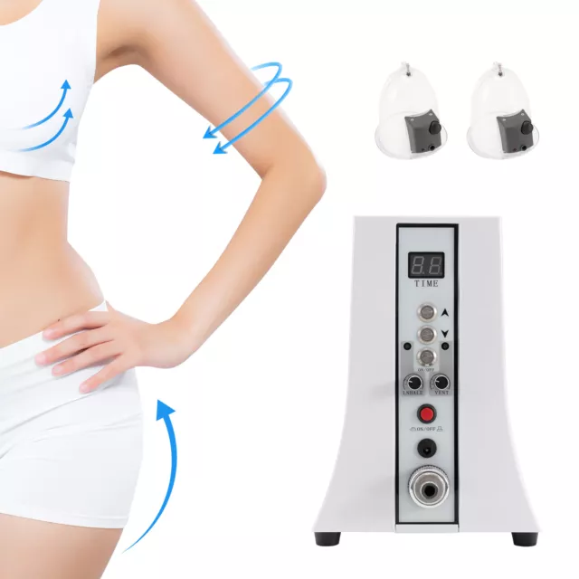 32-Cups Breast Enlargement Butt Lift Vacuum Therapy Body Massage Beauty Machine