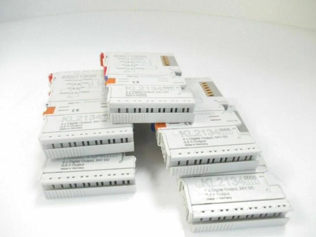KL2134 Beckoff  Output Terminal  LOT OF 6 (USED TESTED)