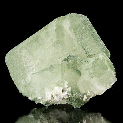 1.8" Sharp ADULARIA Crystals with Moss Green Clinochlore Switzerland for sale
