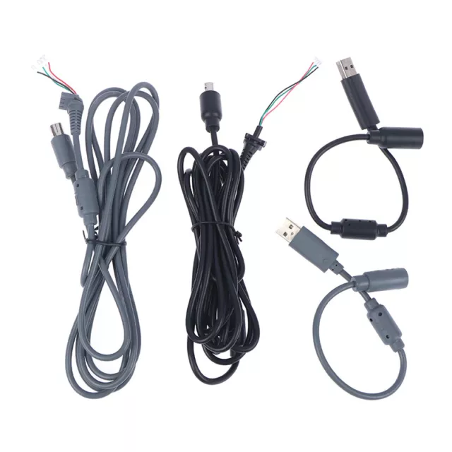USB 4 Pin For Cable Cord Cable +Breakaway Adapter For Xbox- 360 Wired Control-i-