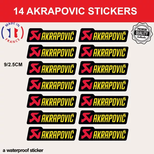 stickers Akrapovic Vinyle Original