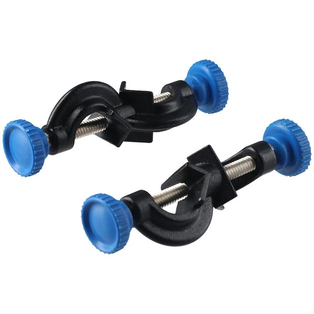 4Pcs Aluminum Alloy Lab Stand Clamp Holder  Support Clip  Laboratory Use