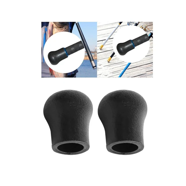 Embout De Scion De Canne à Pêche MagiDeal Canne à Pêche Bout à Bout Couvercle D'extrémité Matériel De Pêche Accessoire Bricolage Canne à Pêche Accessoires Outil Canne à Pêche Embout Avec Trou