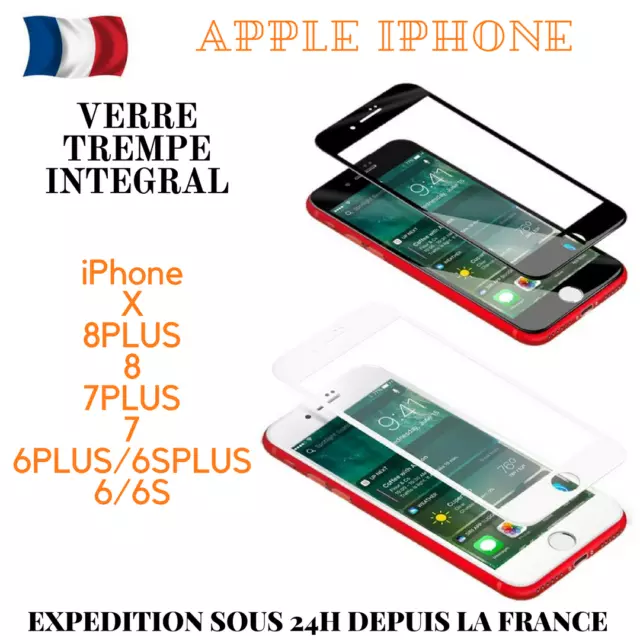 Film Apple iPhone 8 en verre trempé - Protection écran iPhone 8 (4