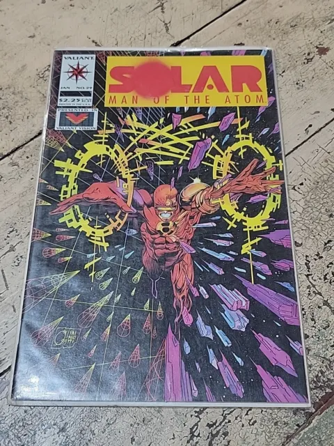 Valiant Comics Solar Man Of The Atom #29 Modern Age January 1994 Comic Book