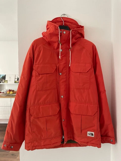 Parka Thermoball Mountain uomo the north face arancione 