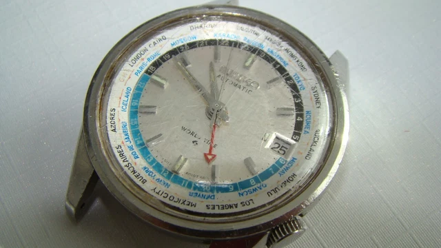 Montre Seiko Automatique Vintage – Modèle Ancien, Vendue En L’état