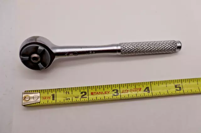 K-D USA 1/4" Drive Ratchet No 711111  works good free ship USA