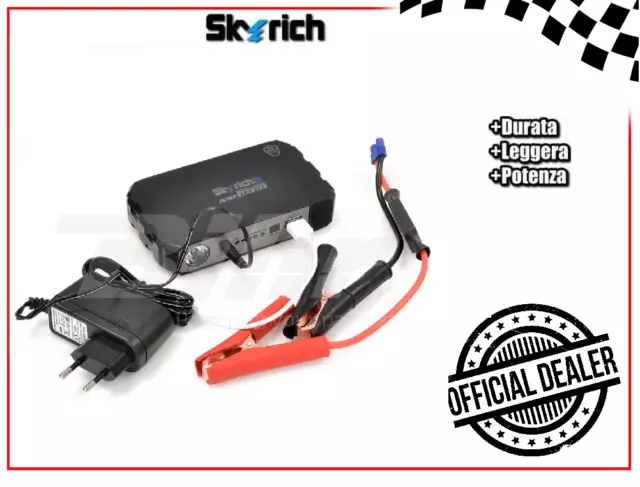 Booster Starter Smart Lithium Skyrich HJMF4000-12 for Car Motorcycle Boats