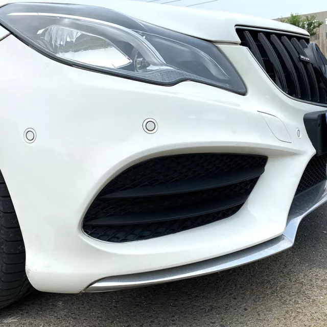 ✓ Stoßstange Gitter Finnen Carbon Optik für Mercedes E-Klasse W213  Fabrikneu