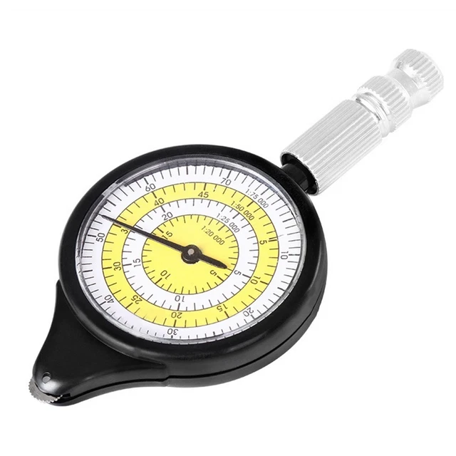 MAP MEASURING TOOL with For compass for Accurate Curved Distance ...