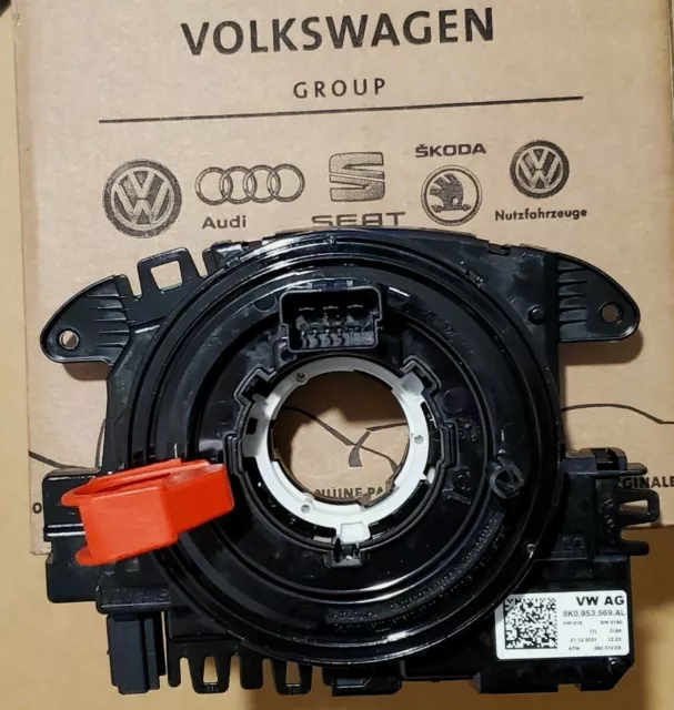 original VW Schleifring Lenkwinkelsensor Leitungsmodul Lenkrad Tempomat Airbag