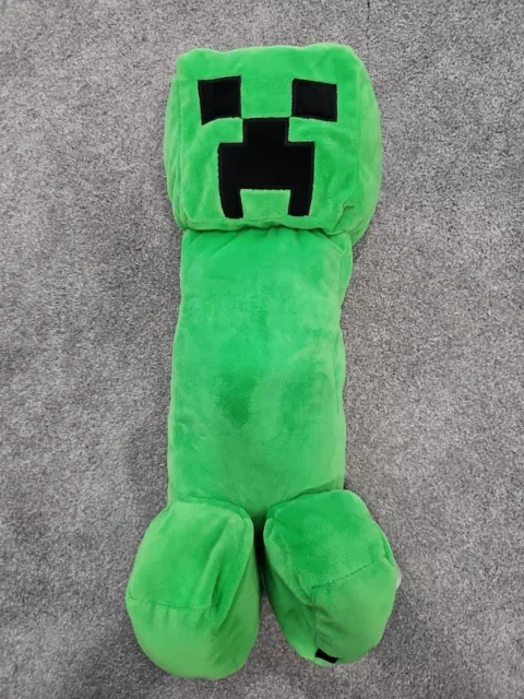 Minecraft Creeper Body Pillow 14 x 7in  - Green