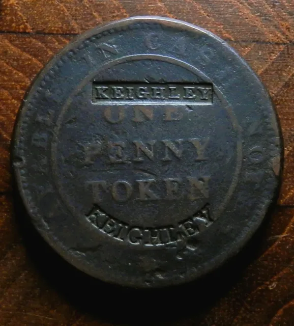 Rare Antique Counter Stamped Workhouse Token Great Britain