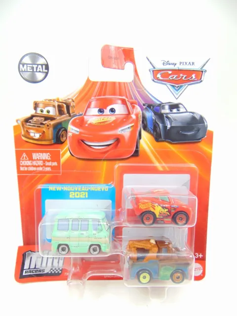 Disney Cars Mini Racers Wave 3 6 Pochettes Micro Voitures McQueen Jouet Toy  Review 