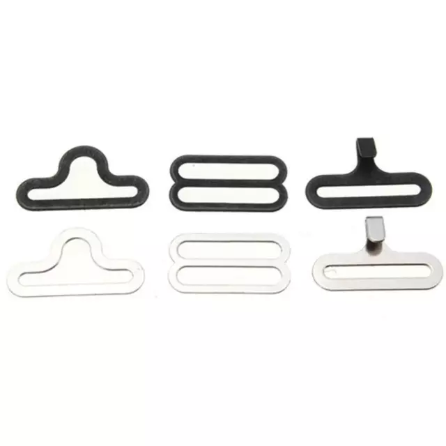 10 Set Bow Tie Clips Hardware Cravat Clips Hook Fastener For Necktie Strap Tool