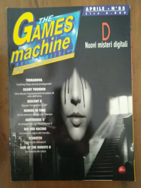 Rivista Videogiochi TGM THE GAMES MACHINE N. 85 Aprile 1996