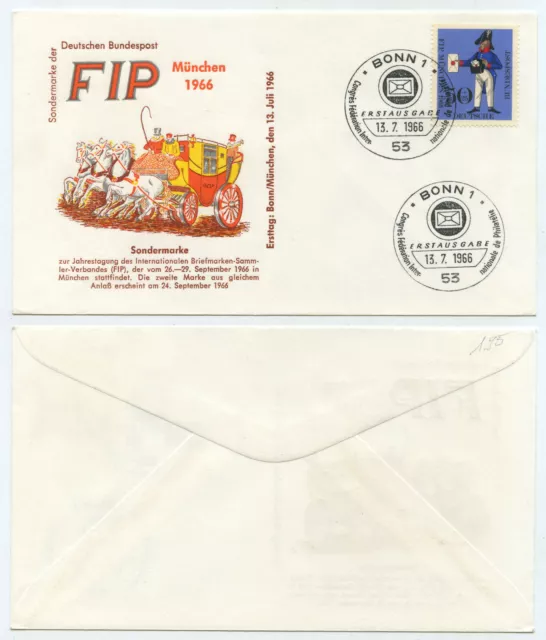54999 - Mi.Nr. 517 - Ersttagsbrief, FDC - Bonn 13.7.1966