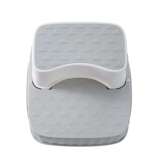Tabouret De Toilette Ergonomique Adulte - Aide à La Défécation, Position Accroupie, Antidérapant Gris