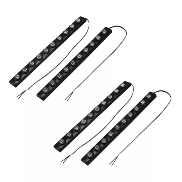 4 x 20W Daytime Running Lights Auto DRL LED Driving Lights 10 COB LED Car8242