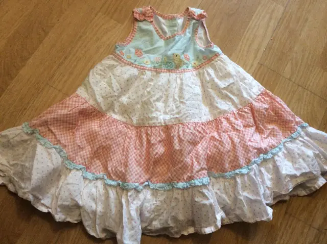 Girls  Multi Design Dress  From George Size 12-18 Months