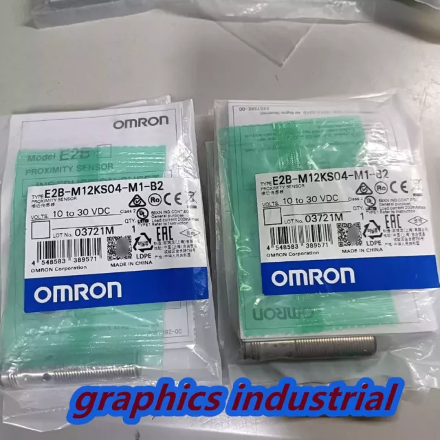 10PCS New Omron E2B-M12KS04-M1-B2 Proximity Switch Sensor Free Shipping