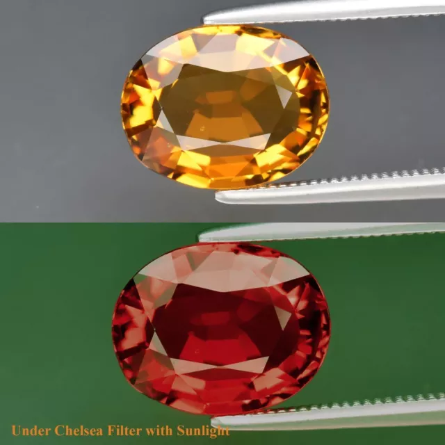 2.78ct 10.2x8mm VS Oval Natural Unheated Yellow Tourmaline Gemstone, Mozambique