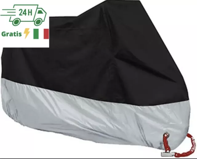 XXXXL Coprimoto Telo Motociclo Teli Copri Moto Scooter Impermeabile, Antipolvere