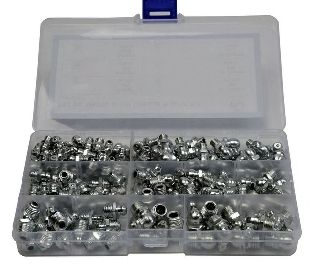 145 GREASE NIPPLE Metric Assortment Grease Gun Fitting EUR 25,63
