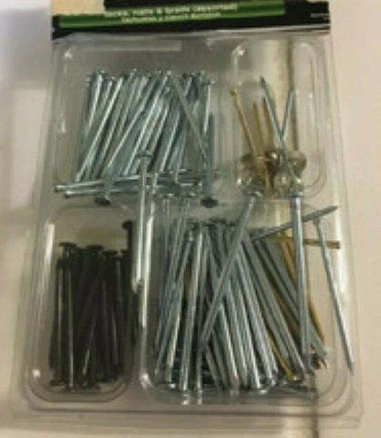 Fixit Assorted Tacks Nails and Brads 7 oz