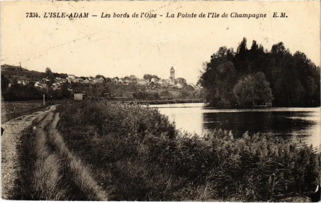 CPA L'Isle Adam La Pointe de l'Ile de Champagne (1319542)