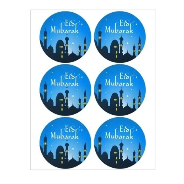 40 Stück Ramadan kareem Eid mubarak Sticker,Individuell,Geeignet zum Verschließe