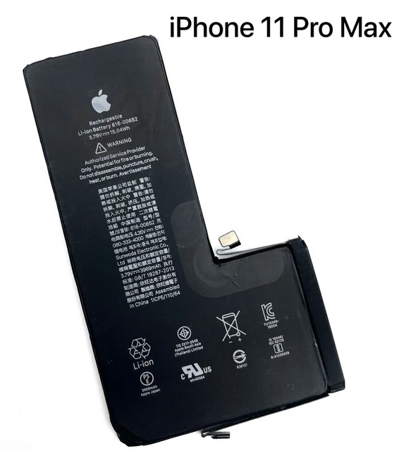 ORIGINAL APPLE IPHONE 11 Pro Max Batterie Akku Battery Accu 3969 mAh