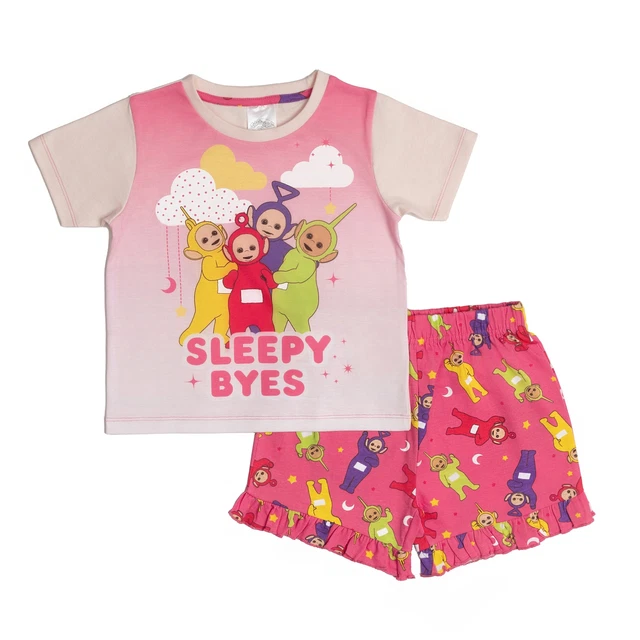 Pink Formal Wear For Girls Girls' Baby Pink PJ Set - 'Eat Sleep - Foto 5