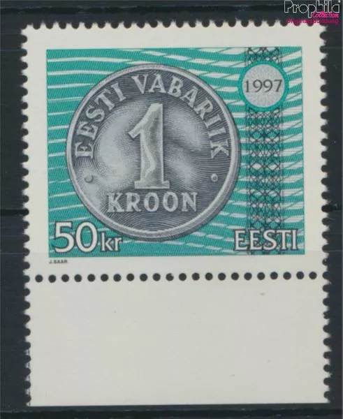 Briefmarken Estland 1997 Mi 308 (kompl.Ausg.) postfrisch(9273201
