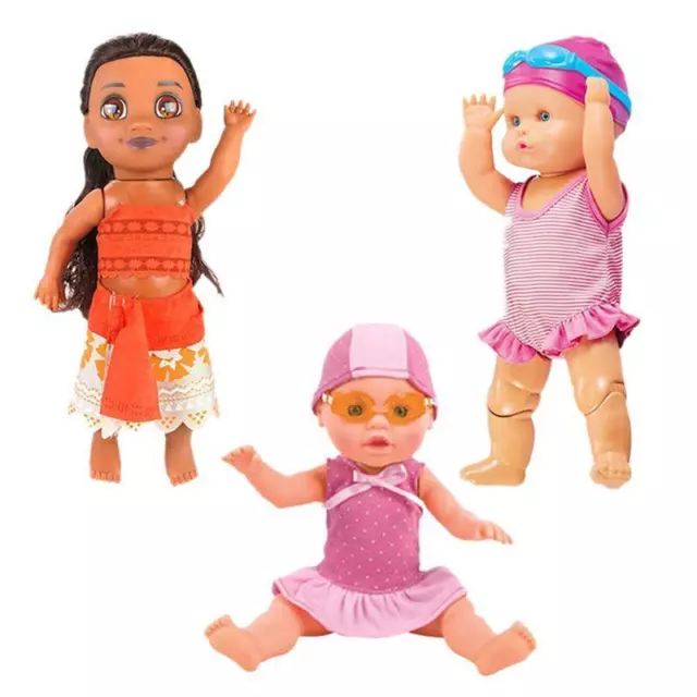 Baby Swimming Doll Summer Waterproof Electric Dolls Child Beach Pool Water Toy