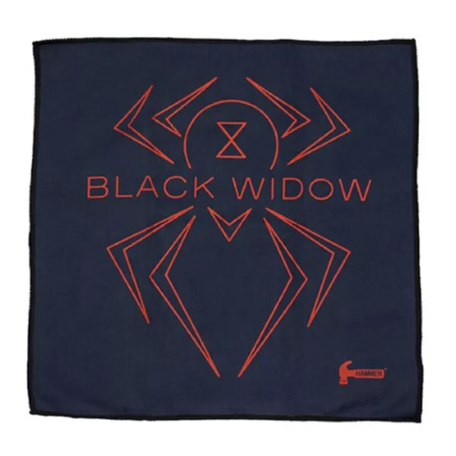 Hammer Black Widow Micrrosuede Bowling Ball Towel