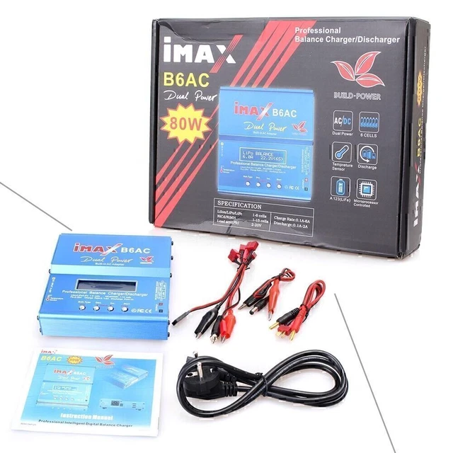 iMAX B6AC RC Lipo NiMH 3S RC Akku Batterie Digitale Balance Charger Ladegerät DE