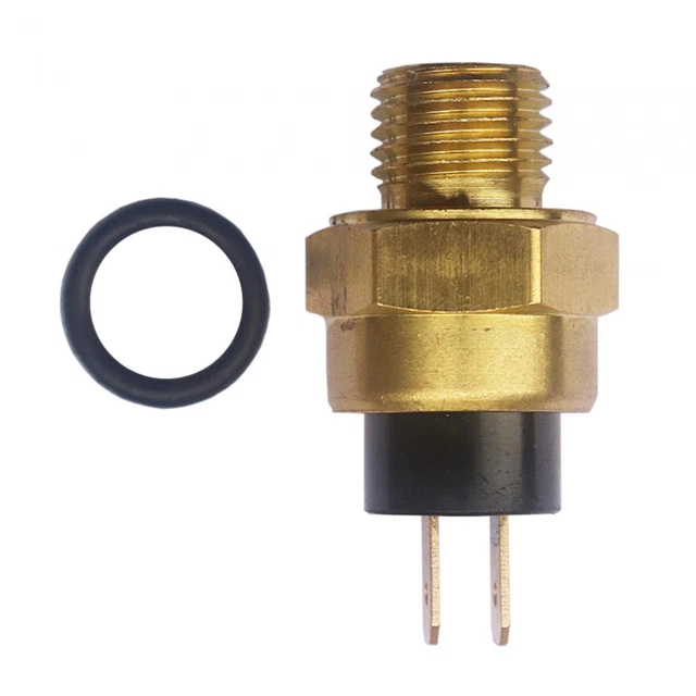Capteur Température Eau Aramox | Pour Moto & ATV | Thermostat Ventilateur Refroidissement | Aluminium
