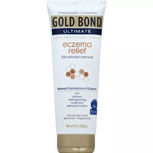Gold Bond Ultimate Skin Protectant Eczema Relief Steroid & Fragrance Free 8oz