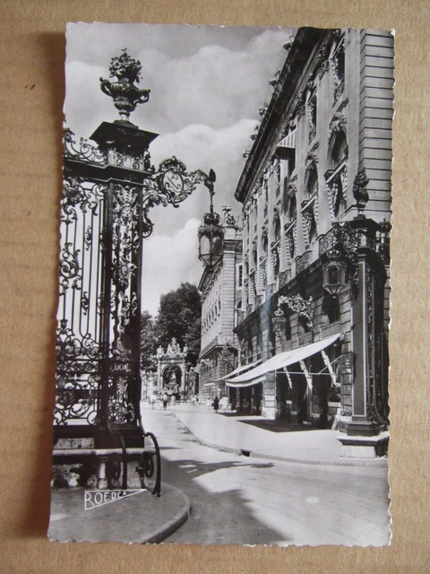 CPA NANCY (54) JEAN LAMOUR AND GRAND HOTEL GRILLES. Henry Edition, ROEDER
