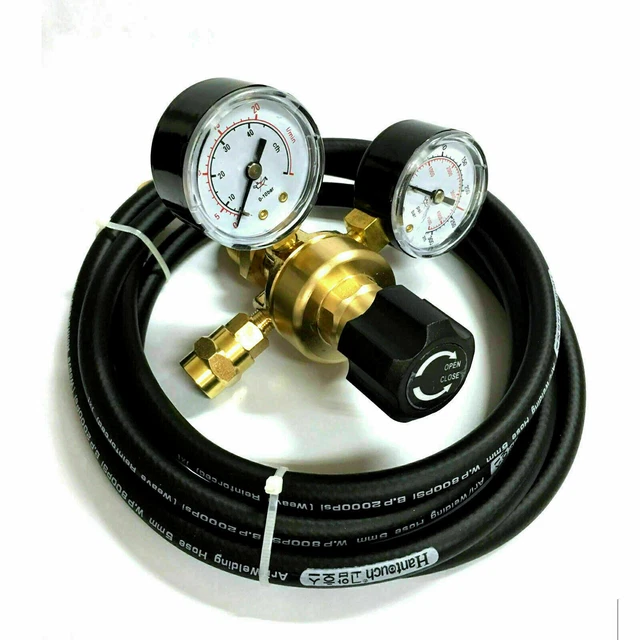 NEW ARGON CO2 Tig Mig Flow Meter Welding Regulator Welder Gauge with