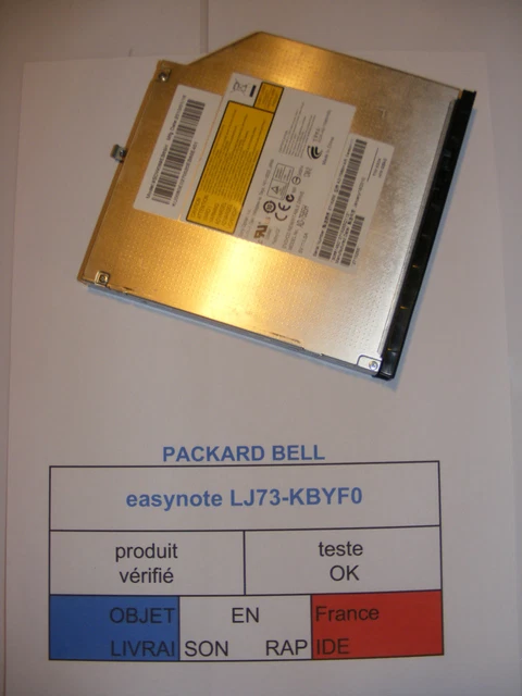 Graveur ND-6650A PACKARD BELL Easynote B6300
